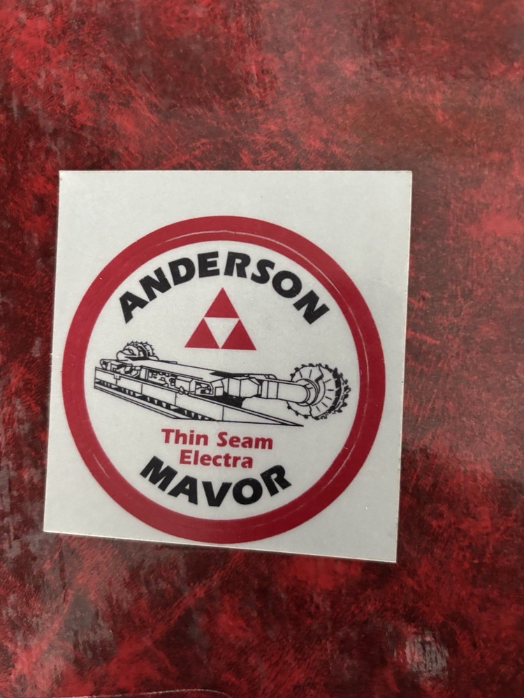Coal Mining Stickers. Nice Vendor