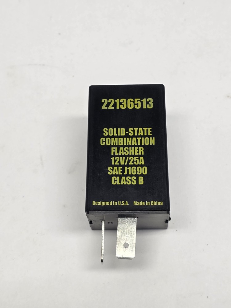 Mack 22136513 Combination Flasher Relay Solid State 12V 25A (Used)