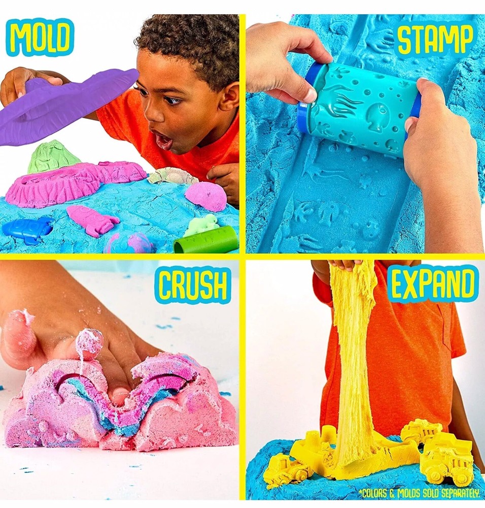 SlimyGloop SlimySand Stretchable Expandable Moldable Cloud Slime Non Stick Slimy