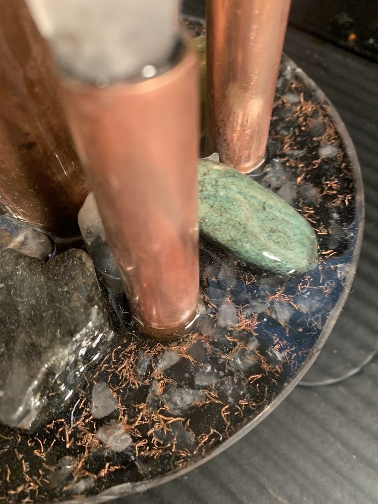 six shooter Orgonite chembuster