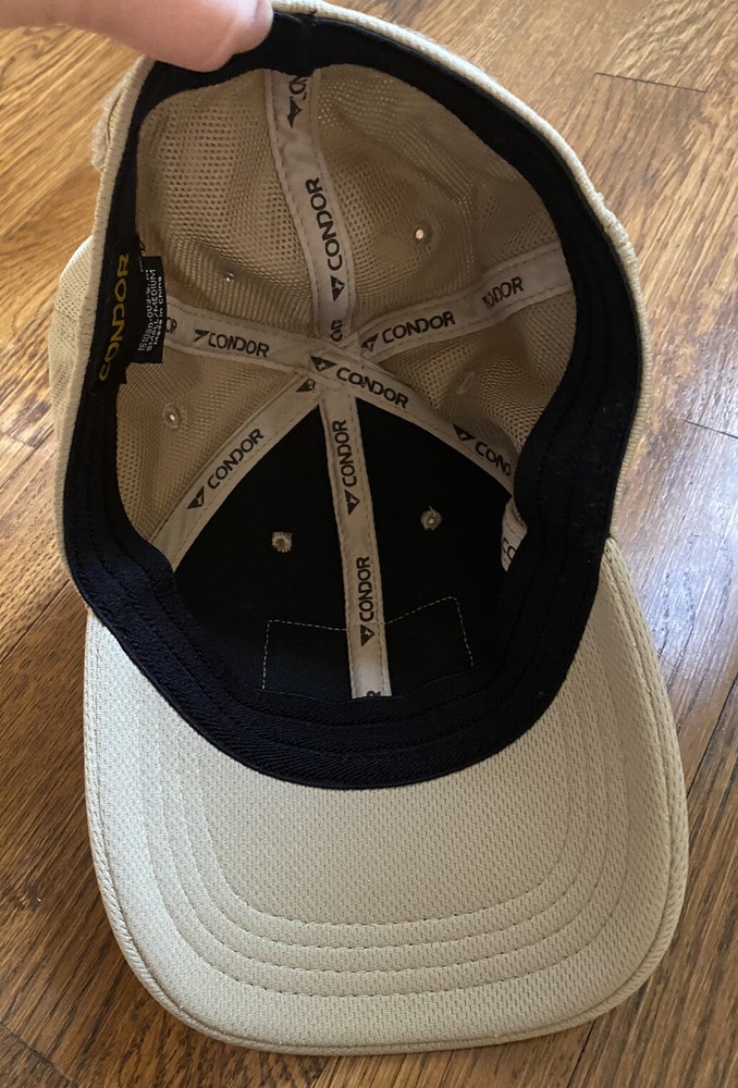 Condor Flex Tactical Cap Tan Size S/M Small Medium NEW Baseball Hat Mesh