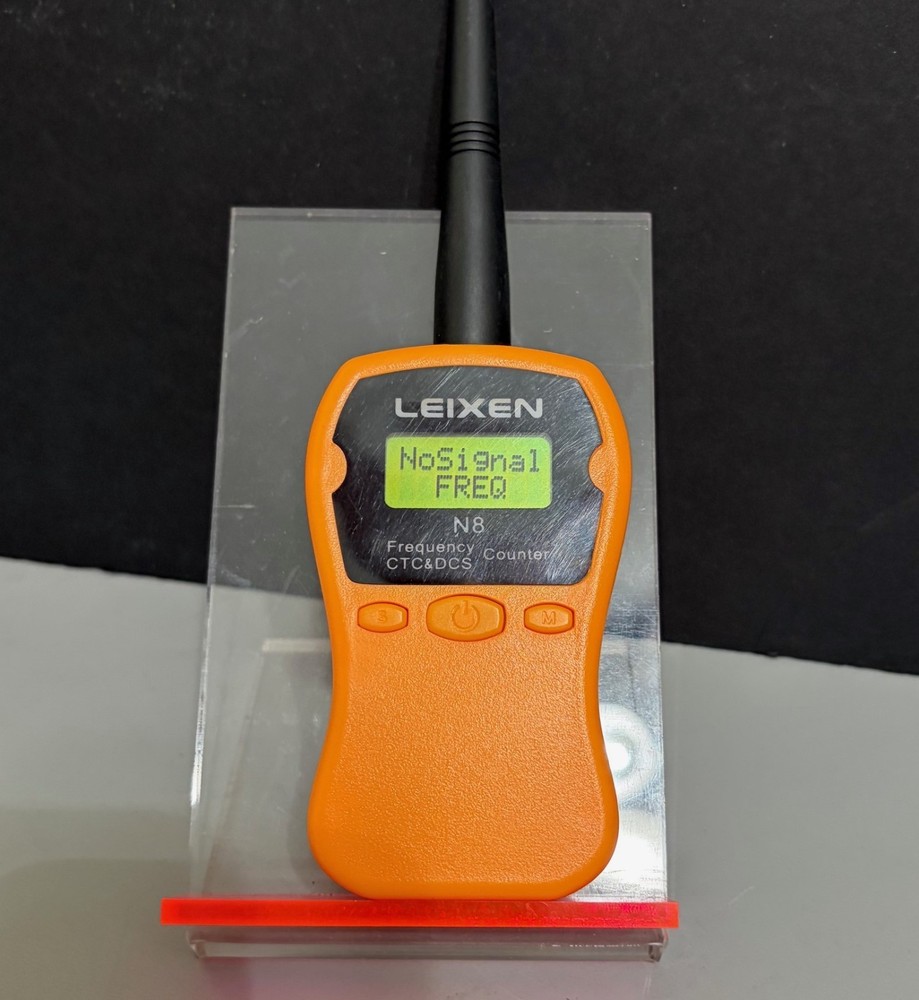 LEIXEN N-8 FREQUENCY COUNTER CTC&DCS (TESTED)