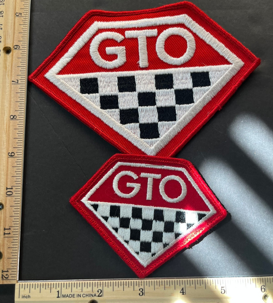 GTO  ORIGINAL  PATCH SET 2PCS.
