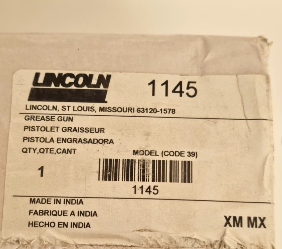 LINCOLN 1145 Grease Gun