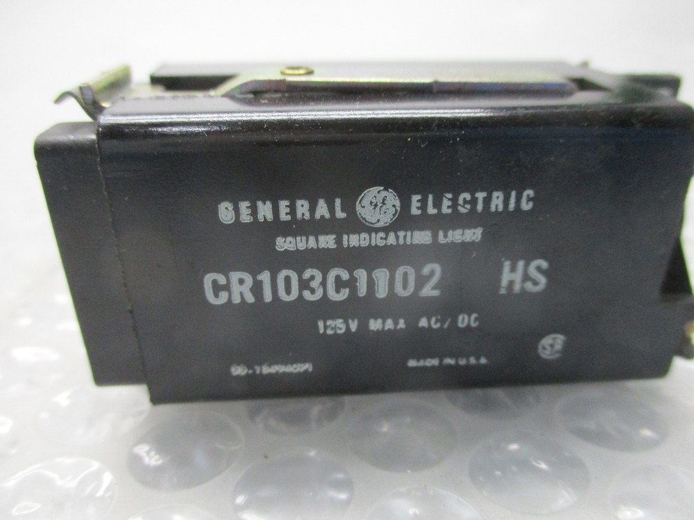 GENERAL ELECTRIC CR103C1102 INDICATOR LIGHT NSNP