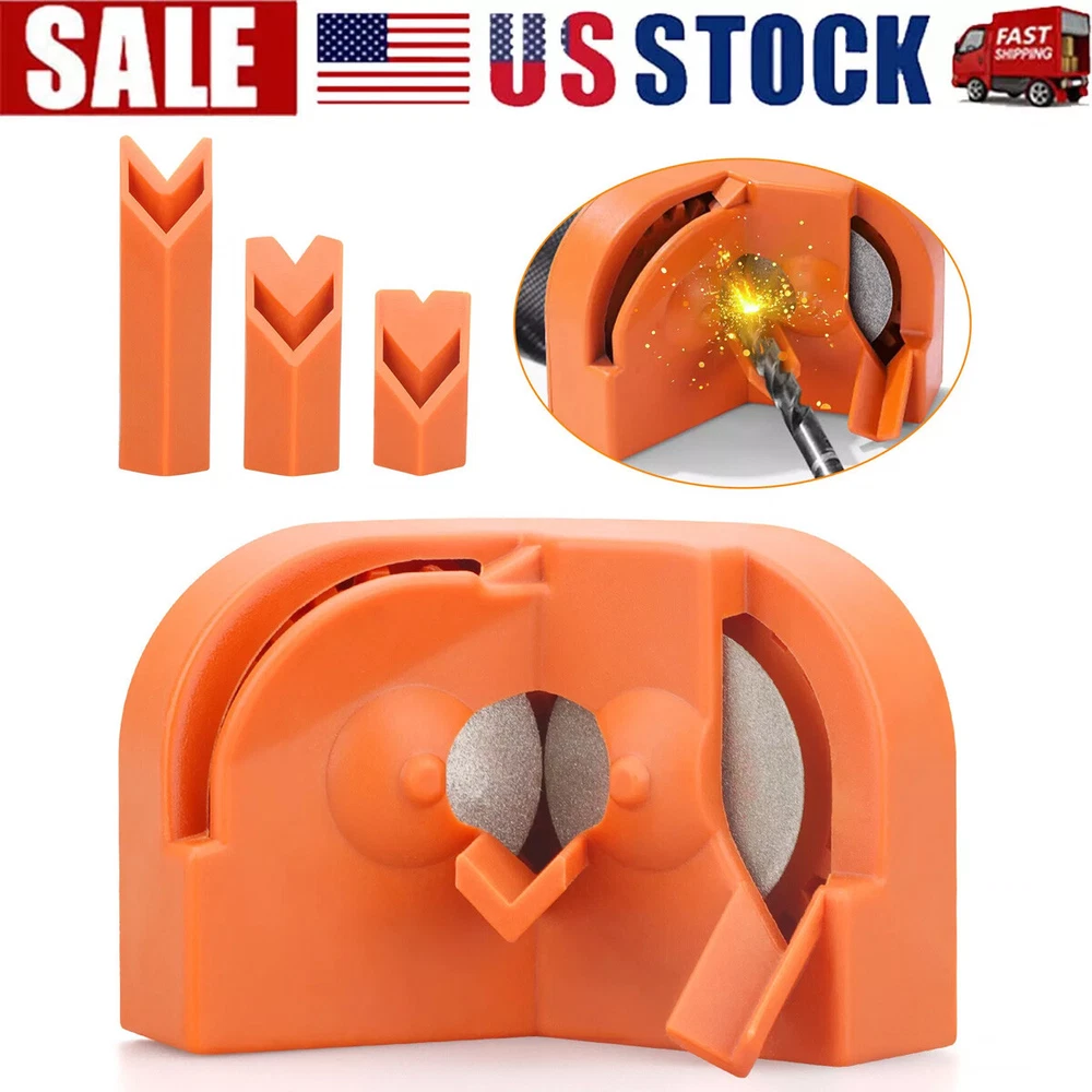 Electric Drill Bit Sharpener Multifunction Scissor/Knife Drill Sharpening Tool