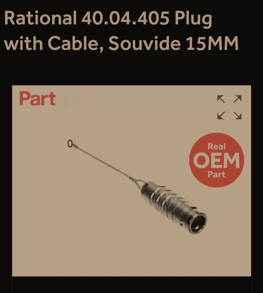 Rational Combi Oven Plug