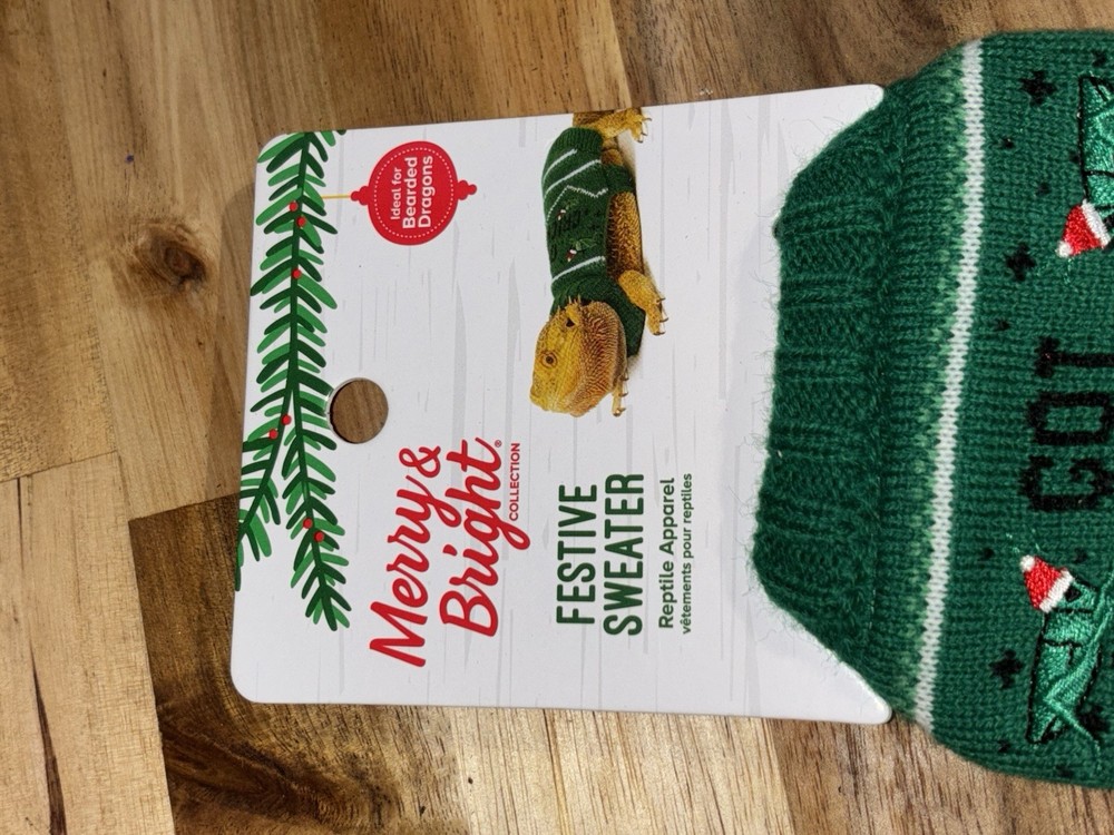 Bearded Dragon Christmas Sweater