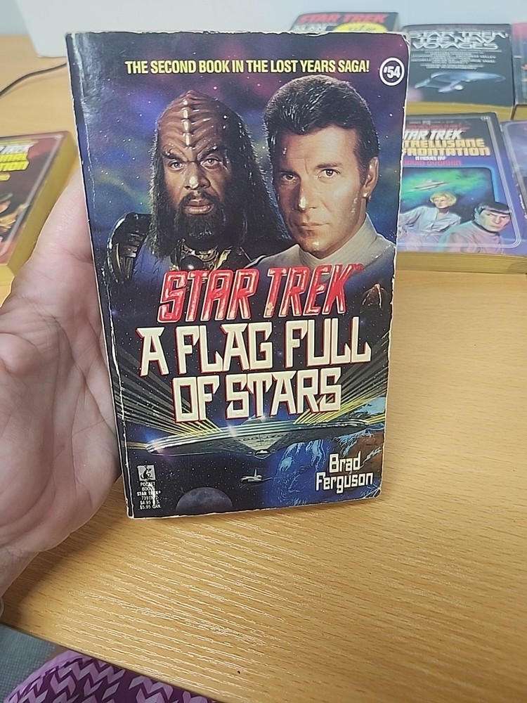 (7) Star Trek Various Books Corona, Final Reflection, Double Double, Etc