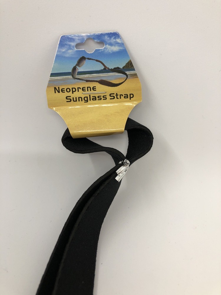 Neoprene Sunglass Strap Retainer Black Color