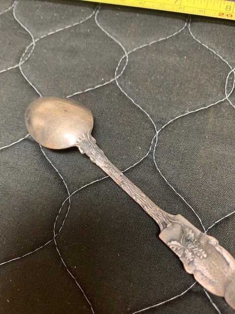 Teddy Bear STERLING Silver Spoon