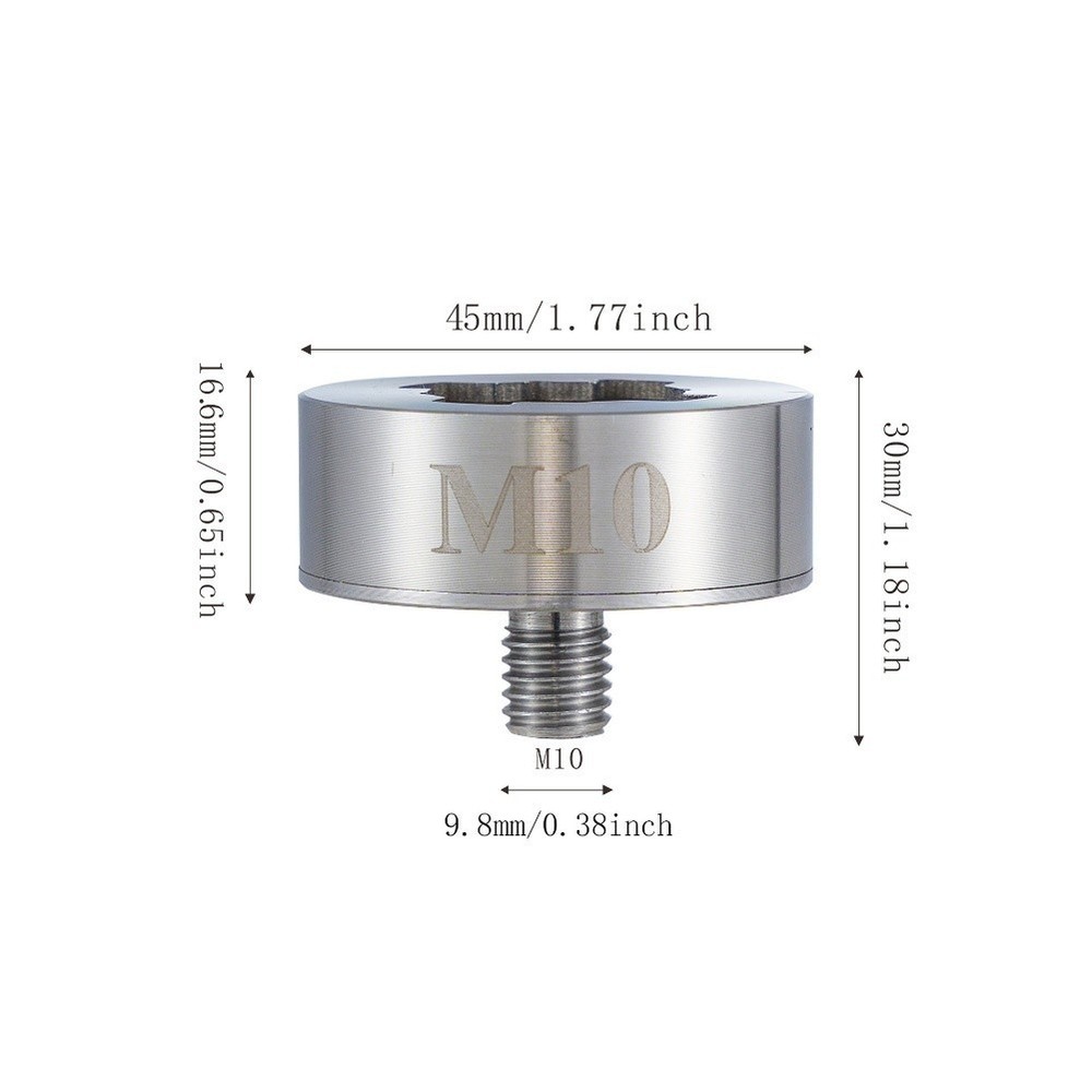 Quick Change Thread Adapter for X Lock and Regular Angle Grinder Blades