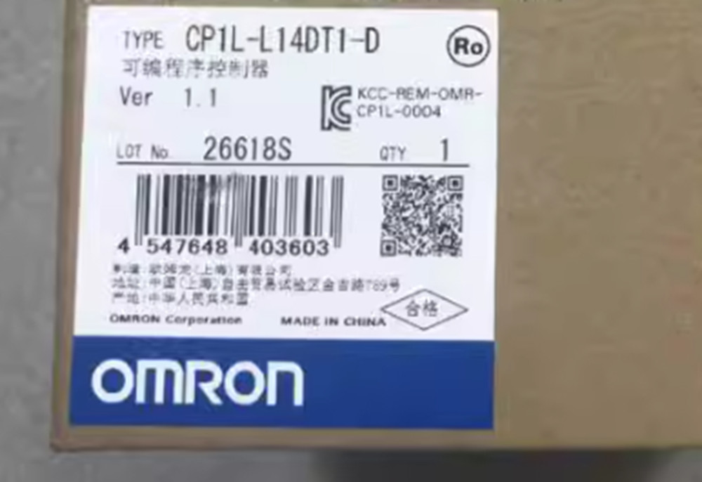 OMRON CP1L-L14DT1-D High Performing Programmable Controller w/ Embedded Ethernet