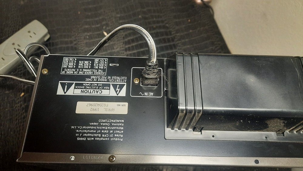 Technics Compact Disc Changer Sl-pd827 (Works)