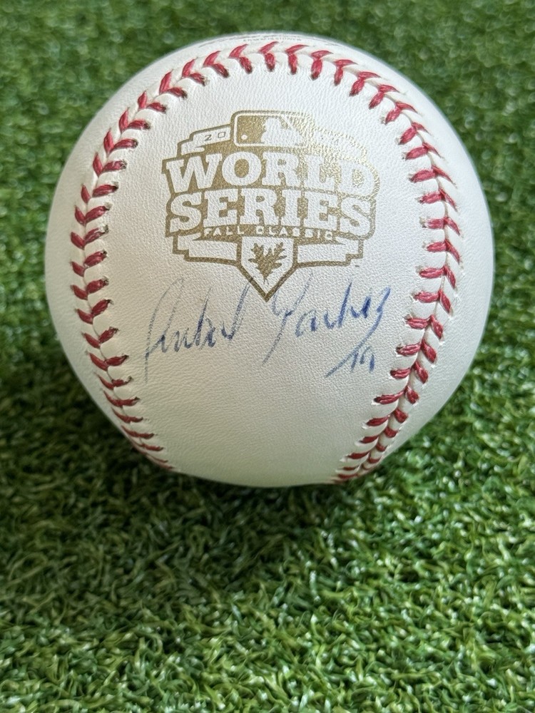 ANIBAL SANCHEZ Autographed MLB Baseball