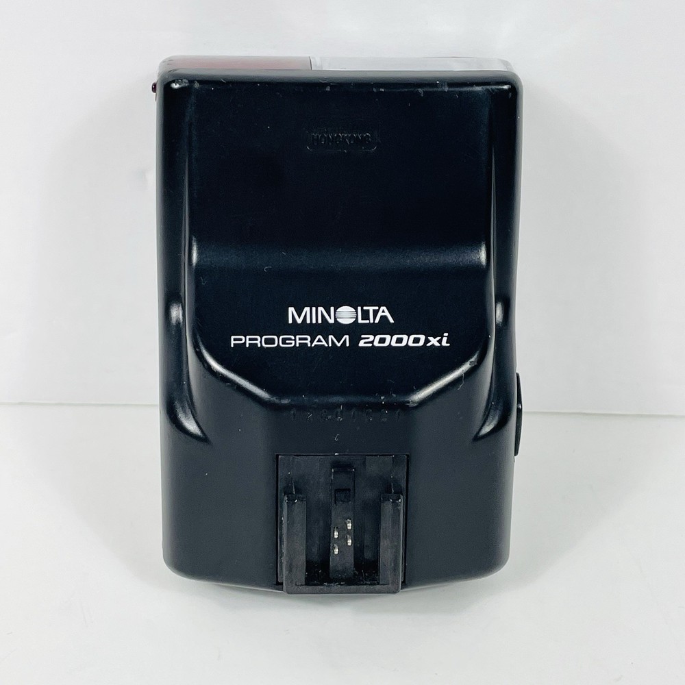 Minolta Program 2000xi Shoe Mount Flash For Minolta/Sony Alpha