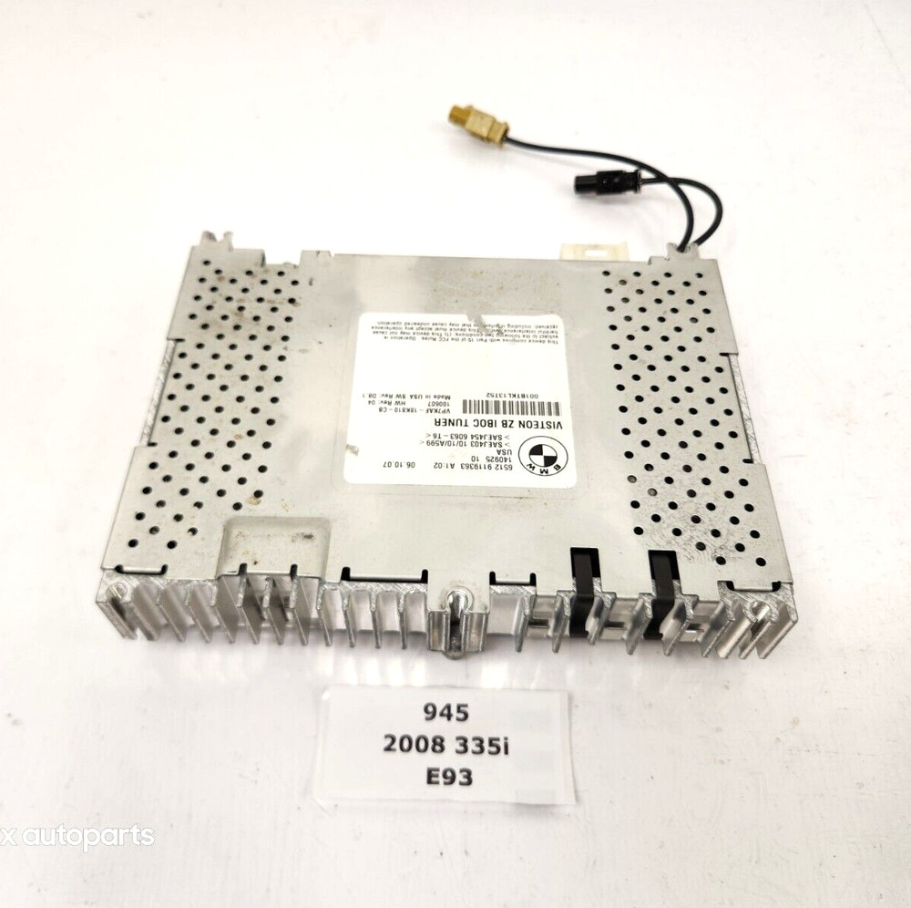 ✅ 06-13 OEM BMW E82 E88 E90 E91 E92 E93 M3 IBOC Tuner Radio Control Unit Module