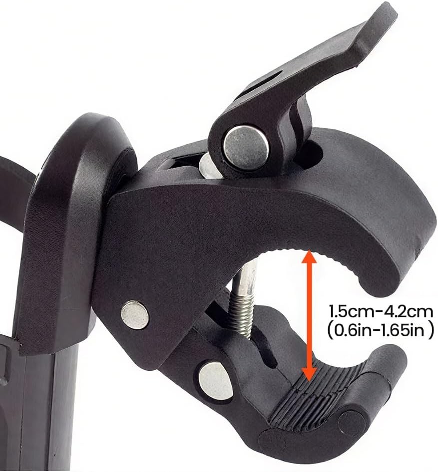 Universal Walker Wheelchair Cup Holder for Rollator Stroller Scooter Adjustable
