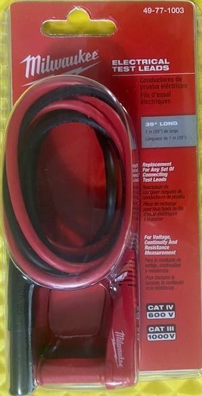 Milwaukee 49-77-1003 Electrical Test Leads