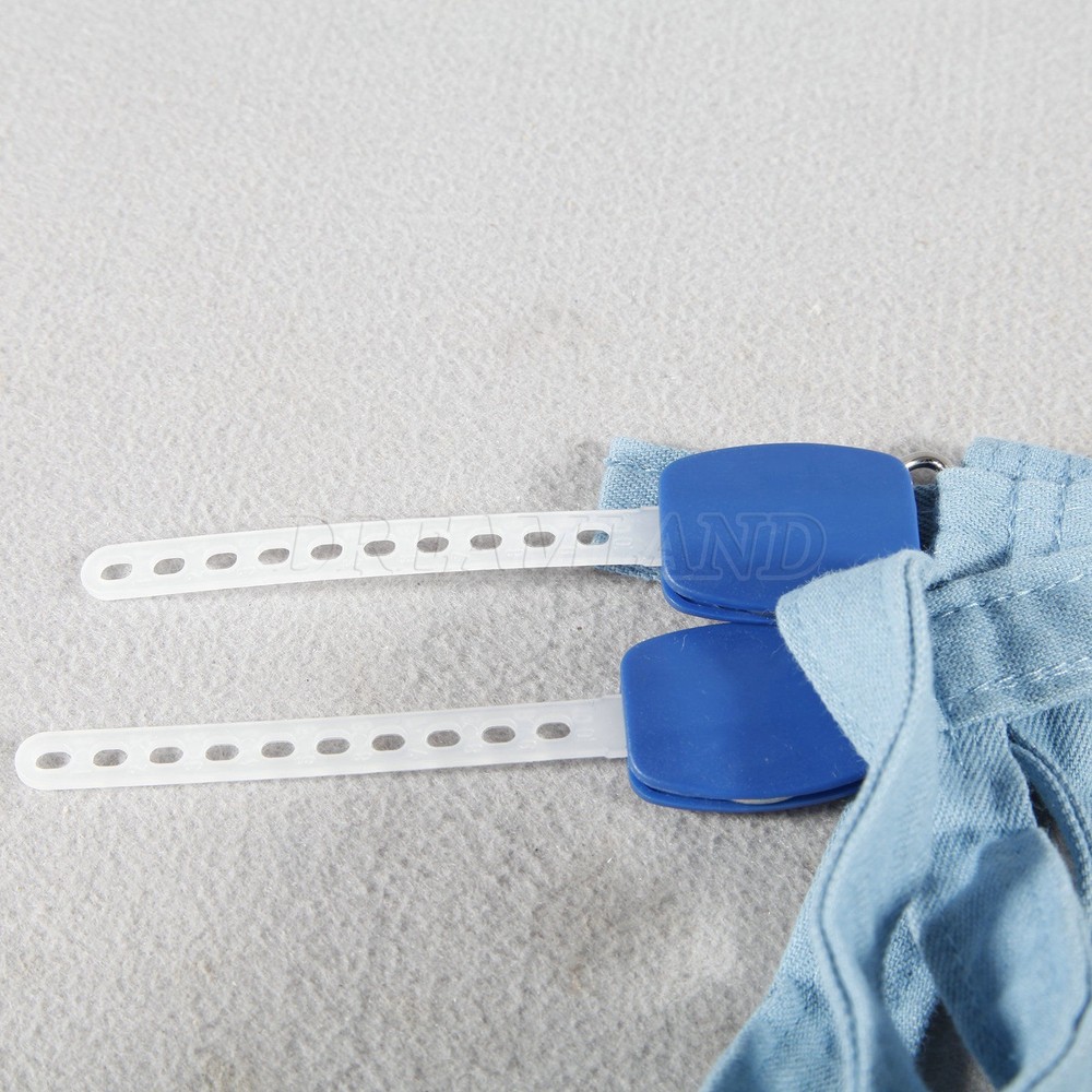 Dental small Orthodontic High Pull Strap High-Pull Headgear Safety Blue Strap