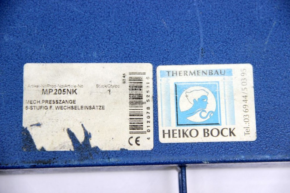 Mp205nk Mechanical Press Tongs