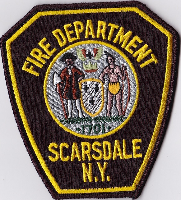 Scarsdale Fire Dept. NY Firefighter Patch