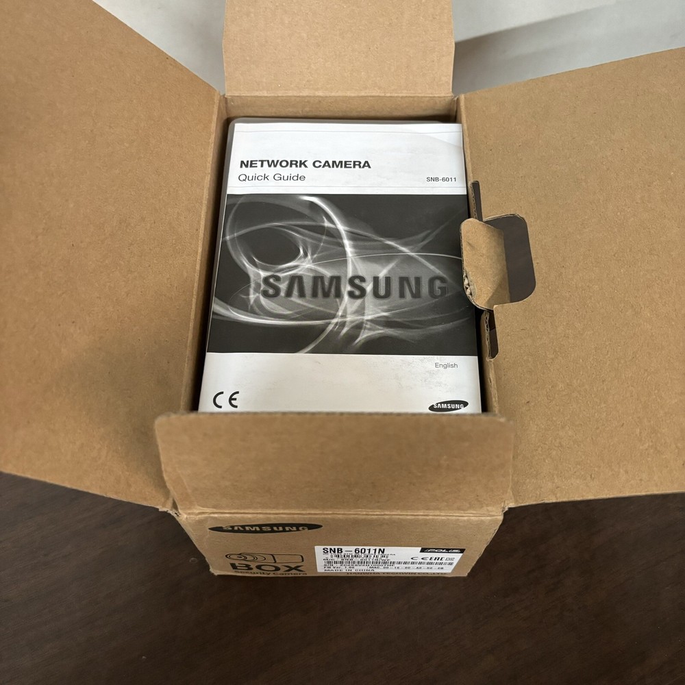 Samsung Polis SNB-6011N 2mp Fixed ATM Network Box Security Camera