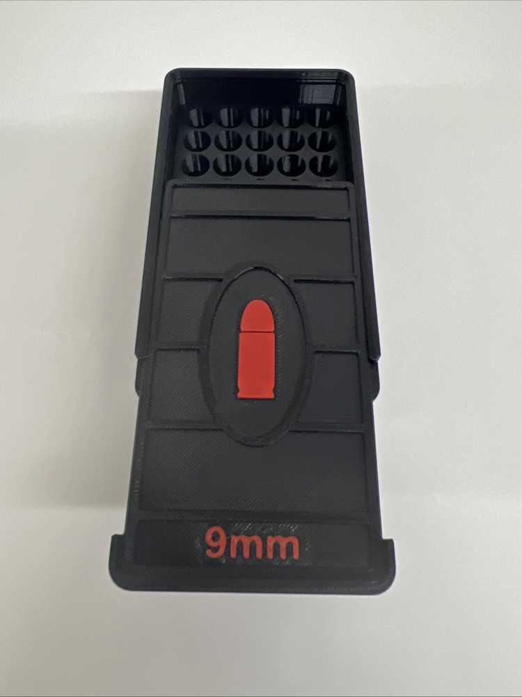 Stackable 9mm Ammo Box 50rd Capacity