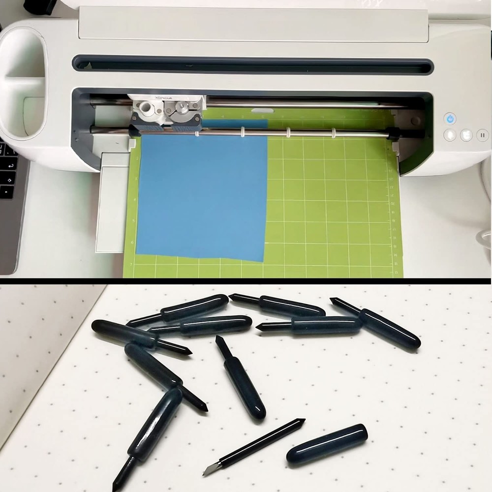 10PCS Replacement Deep Point Cutting Blades Compatible with Maker/Maker 3 Cut...