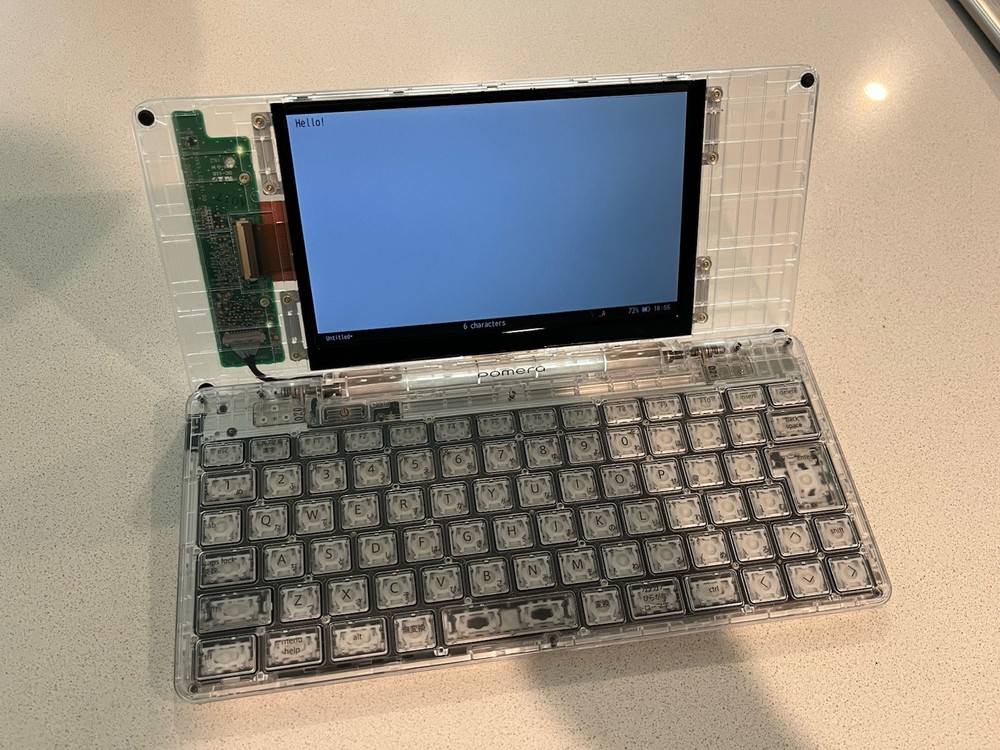 Pomera DM250x Crystal