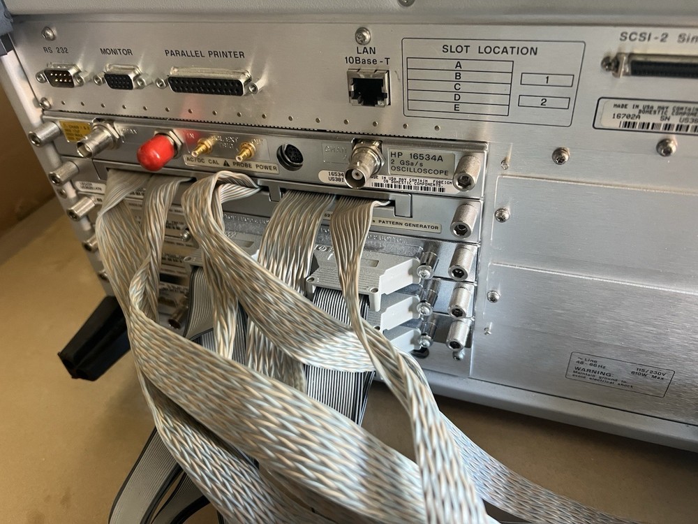 Agilen 16702A Logic Analysis system