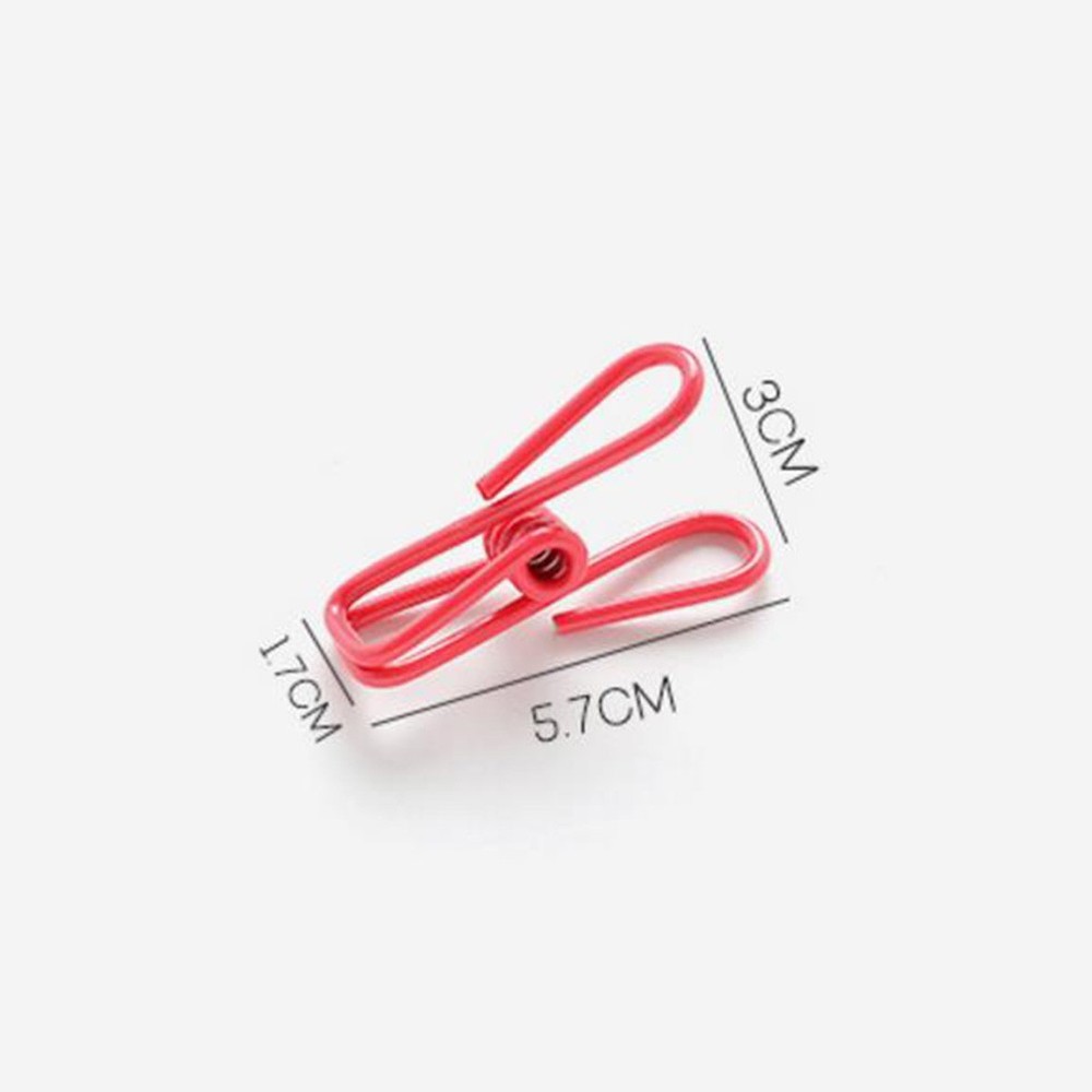 40 Pcs Multi-function Clothing Clips for Hanging Clothespin Windproof