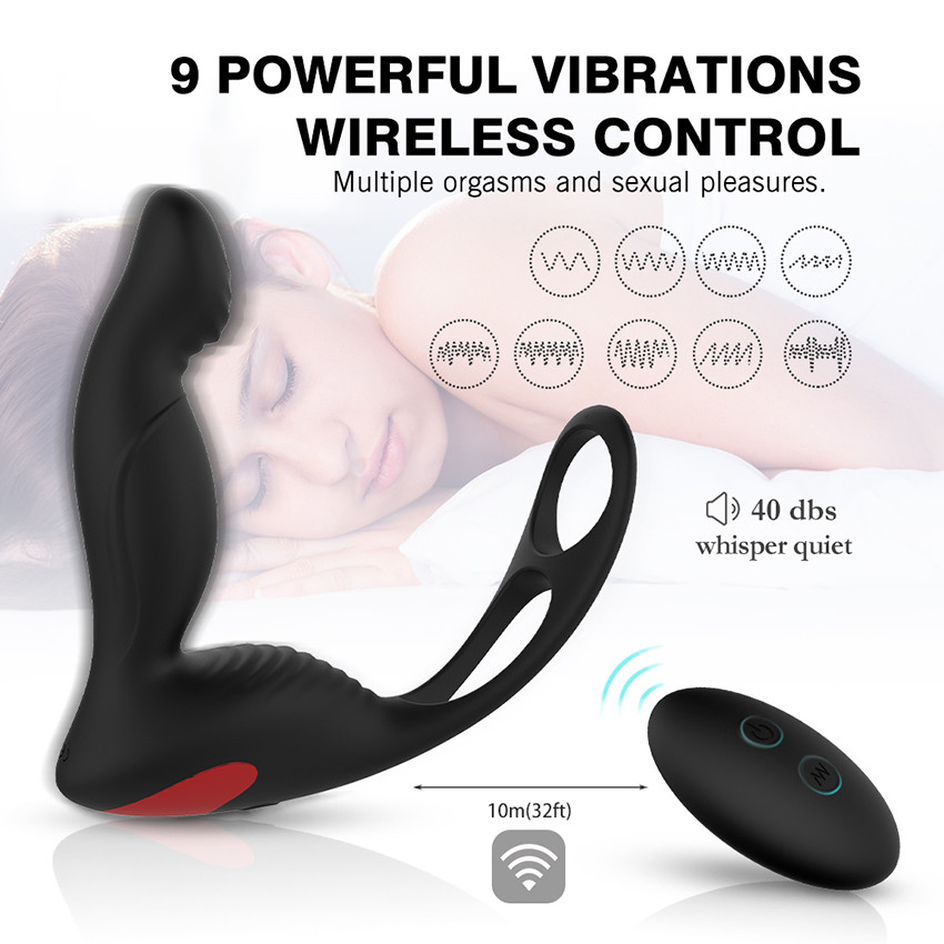 Powerful Flapping Prostate Massager Dual Motor Waterproof Vibrators