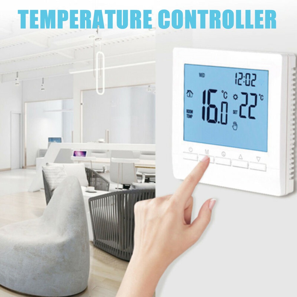 LCD Digital Home Improment Smart Thermostat Temperature Controller Programmable