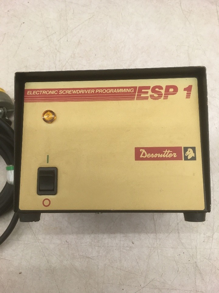 Desoutter Electronic Screwdriver Programming ESP1