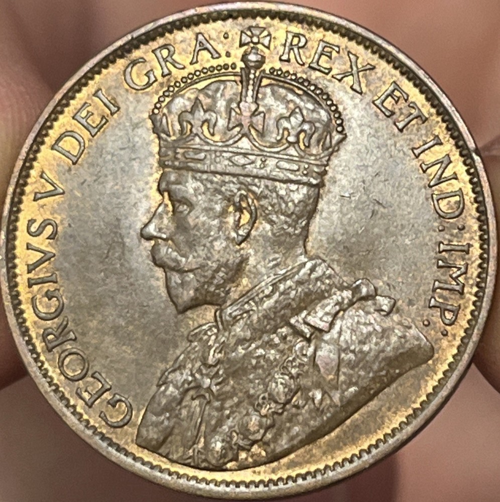 1913 1 Cent Canada UNC RB