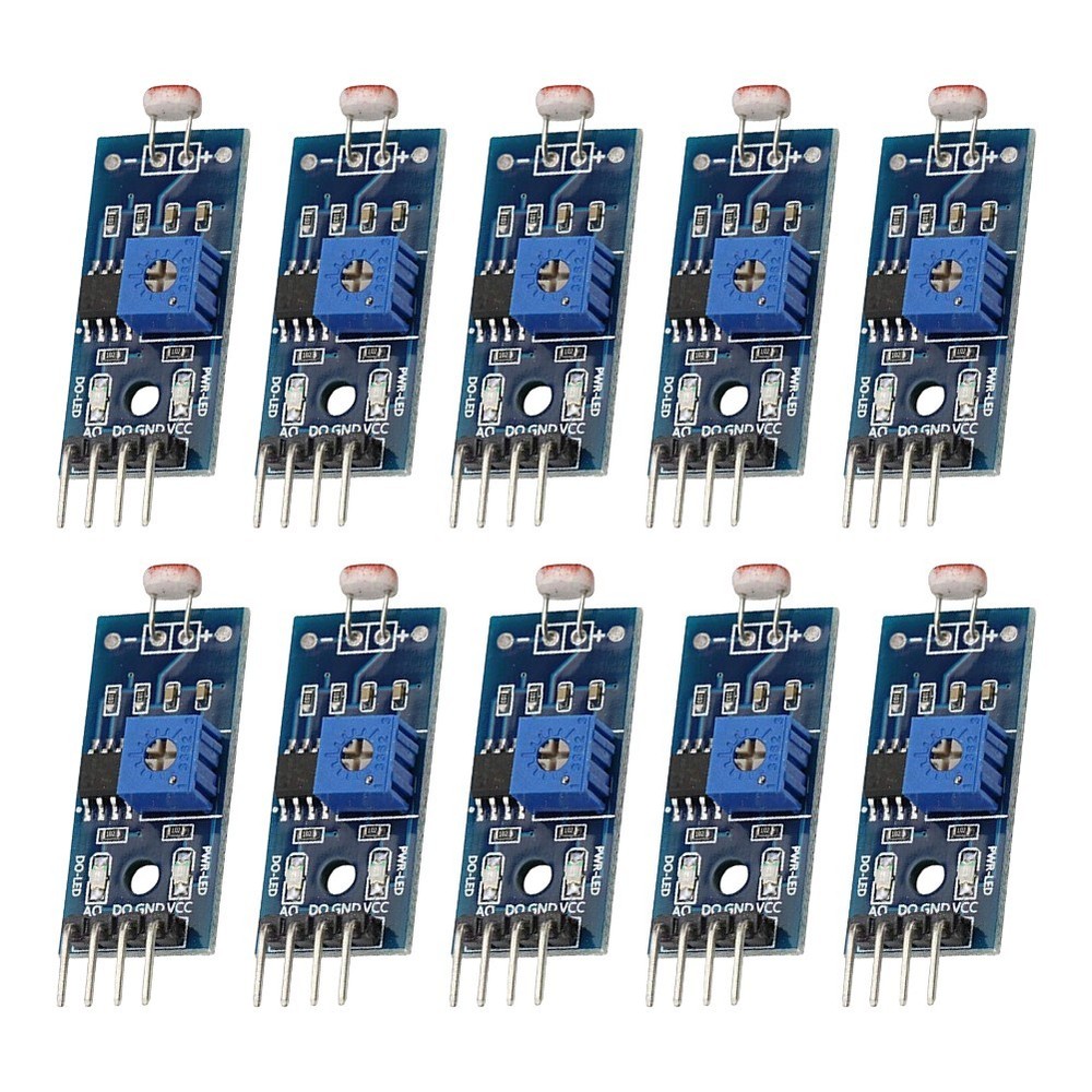 10PCS Digital Light Sensor Module Adjustable for Precise Ambient Light Sensing