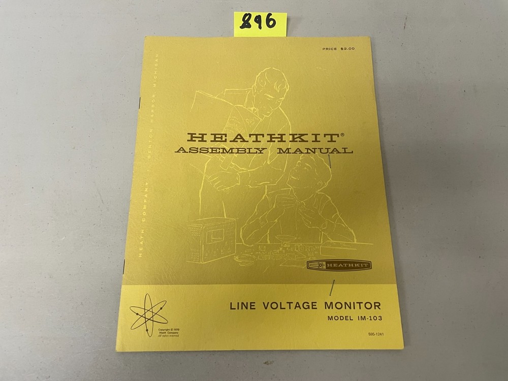 Vintage Heathkit IM-103 Assembly Manual – Instruction Guide