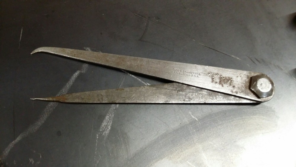 Vintage 3 Pc Calipers Sampson LS starrett