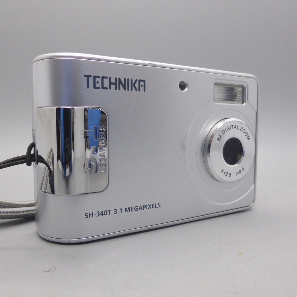 Technika SH-340T 3.1MP Compact Digital Camera Silver Tested