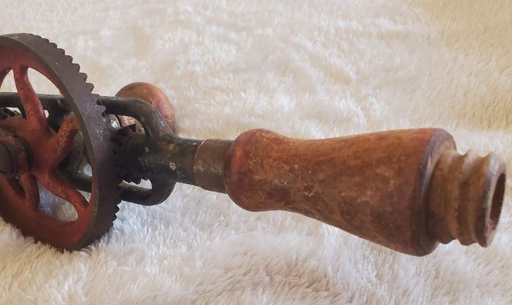 VINTAGE Tool / Eggbeaters Drill / Tool Old Crank Drill