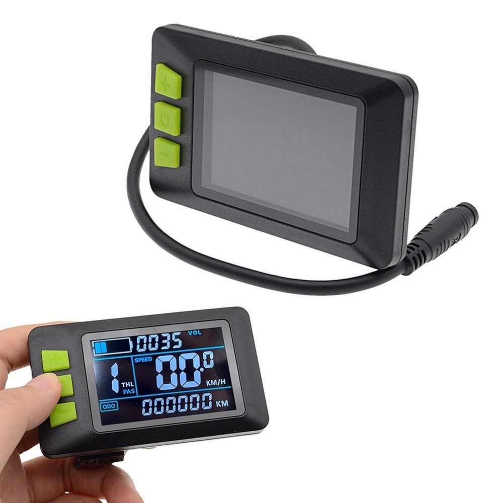 High Performance Electric Bicycle Color Screen Meter with Clear Data Output