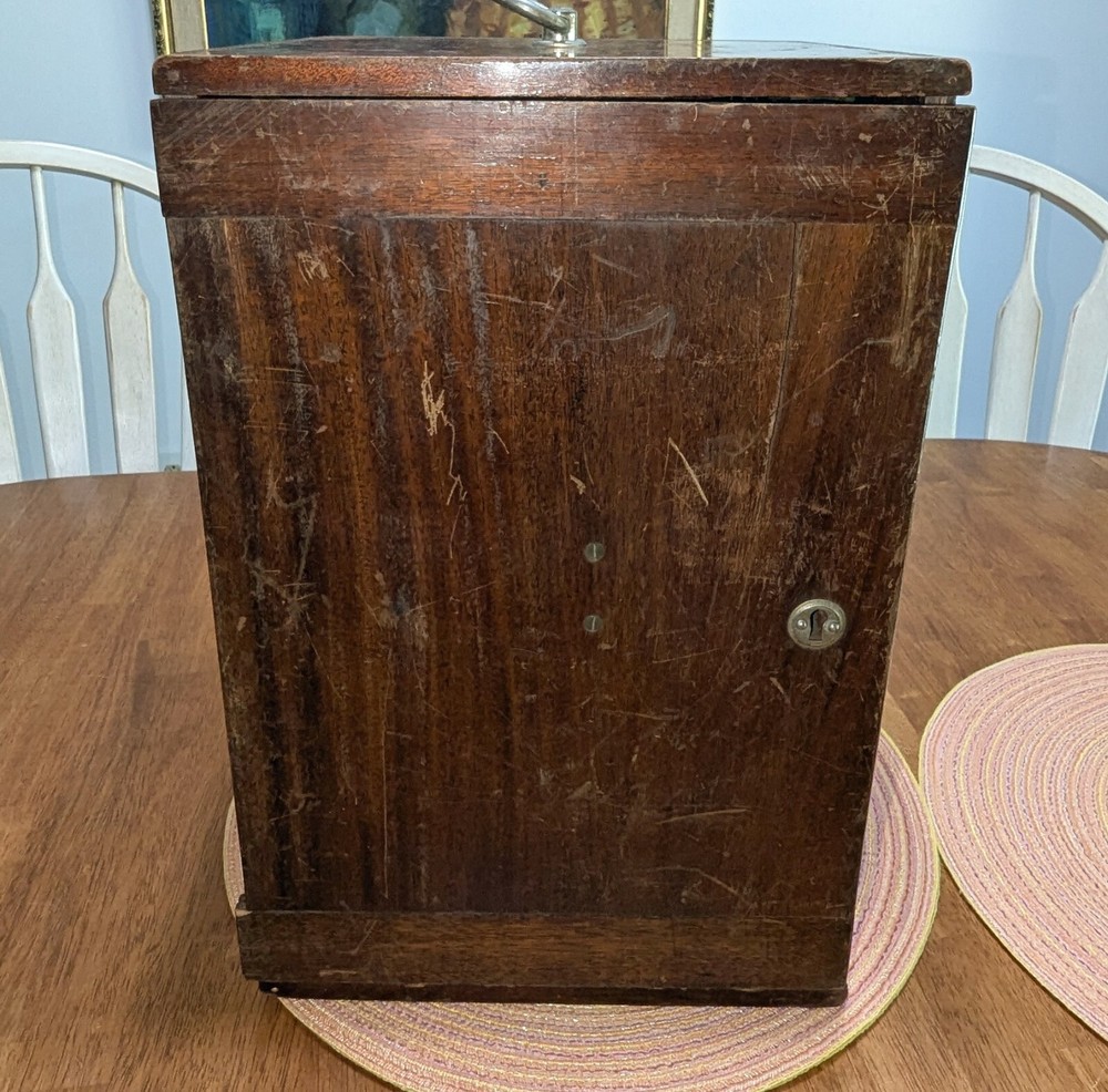 Antique C BAKER London Precision Microscope Complete Set Binocular NICE Loaded