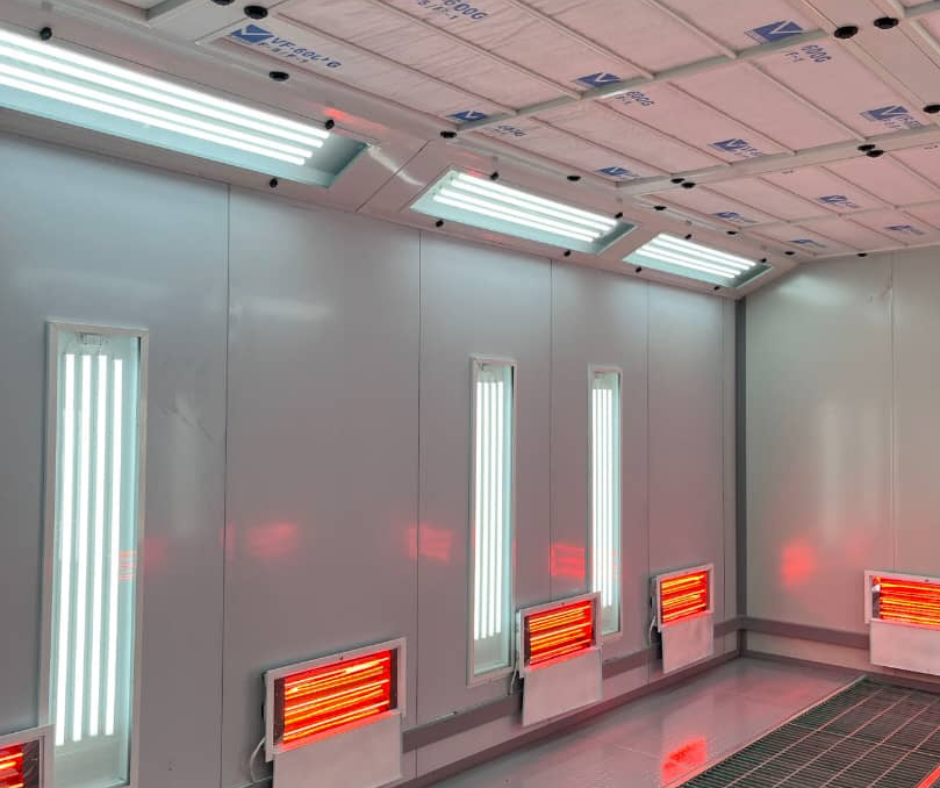 New Full-Down draft paint booth