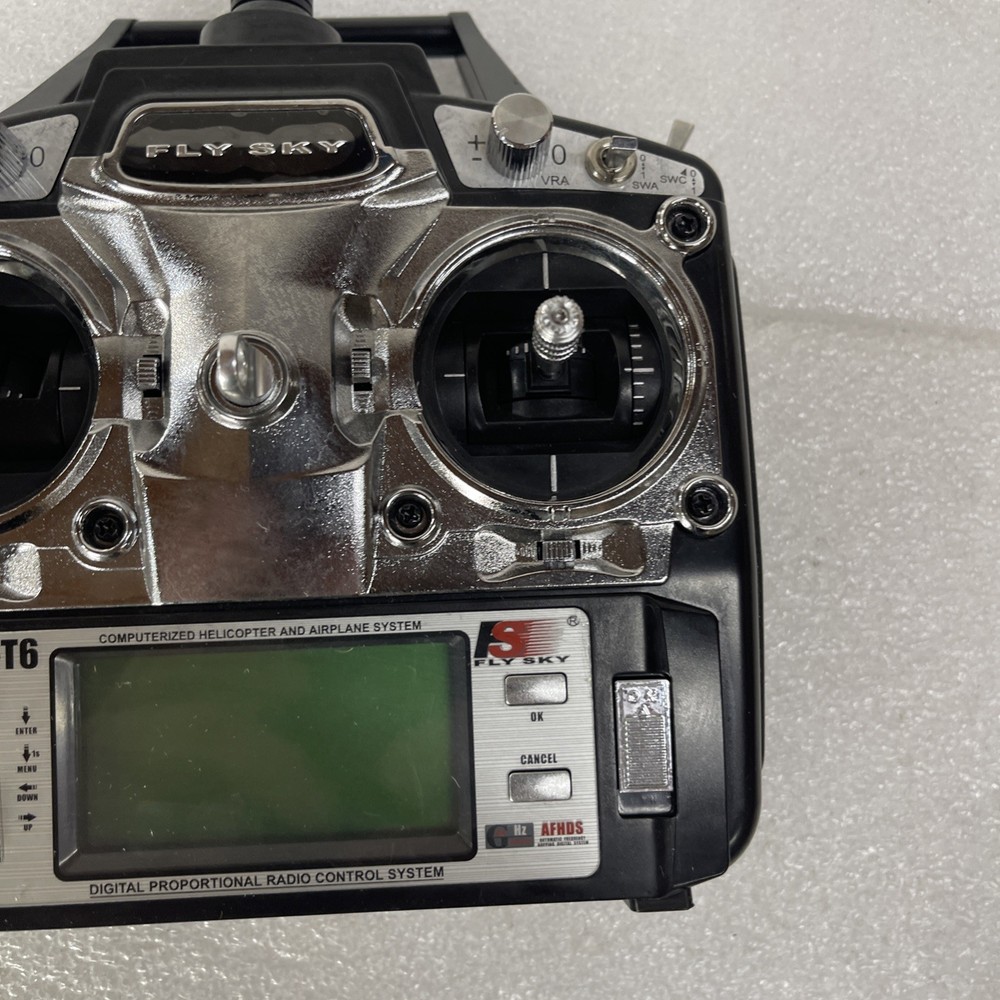 FlySky FS-T6 RC Transmitter – Powers On