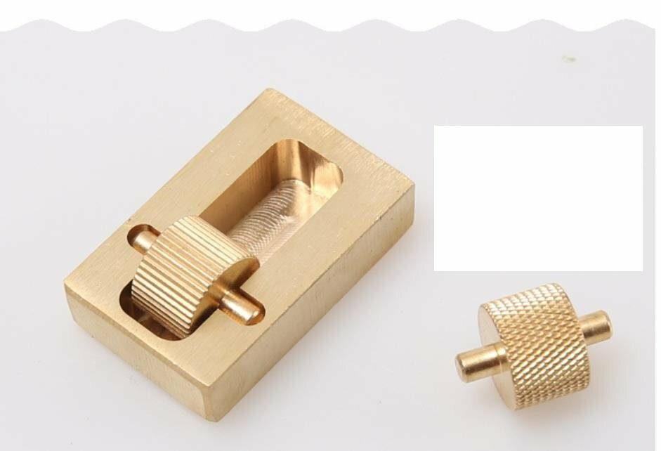 New Leather Craft Edge Oil Box with two Rollers Leather Edge Processing