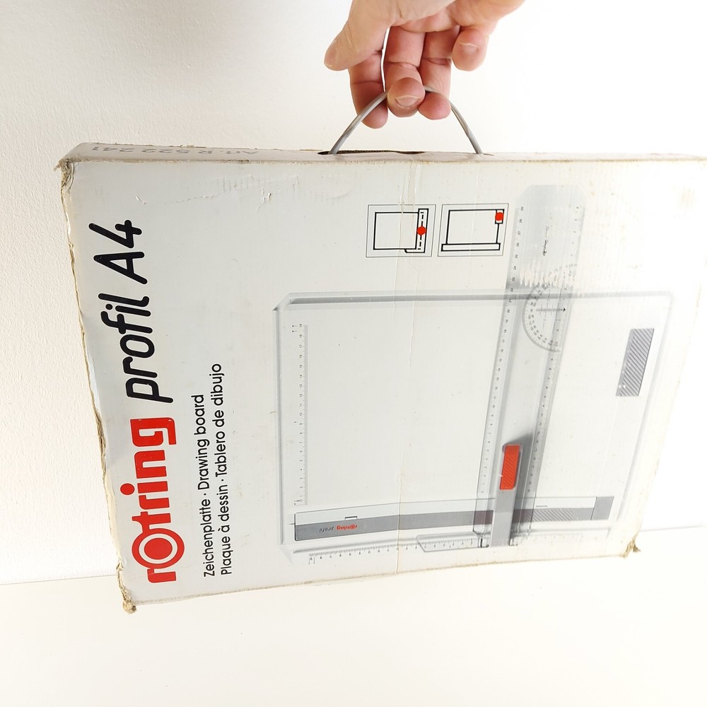 Vintage Rotring Drawing Board For Technical Drafting A4