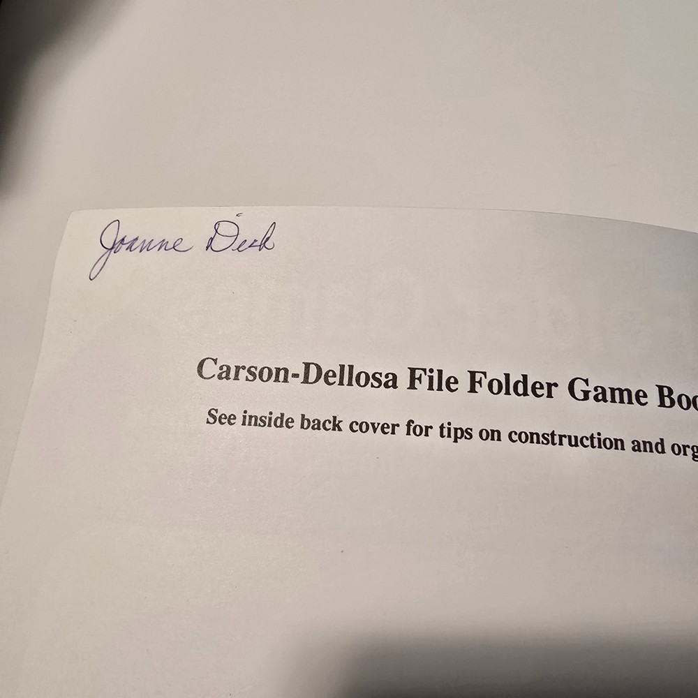 File Folder Games - Grades 3-4