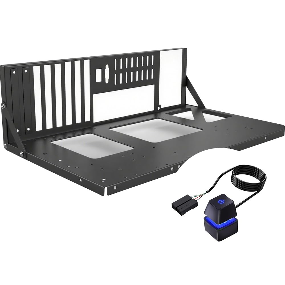 PC Test Bench PC Case, Open Air PC Case, ATX Open Frame Computer Case, DIY PC Ra