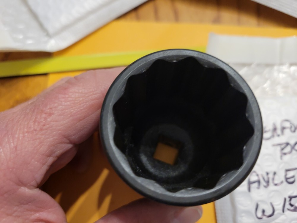 PERFORMANCE TOOL AXLE NUT W158 39 MM SOCKET -NICE